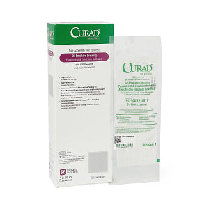 Oil Emulsion Gauze Dressing, Curad, 3"x16"