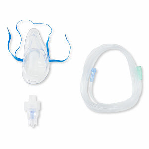 Nebulizer Kit, Mask, Adult, 7ft Tubing, Scalloped