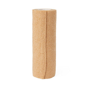 Nonsterile Self-Adherent Wrap, Tan, 6" x 5 yd. (15.2 cm x 4.6 m)