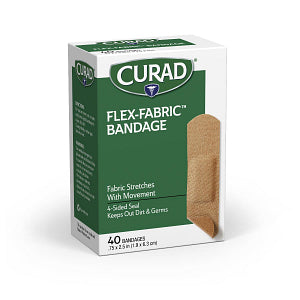 Adhesive Bandage Curad Flex Fabric 3/4"x2.5"