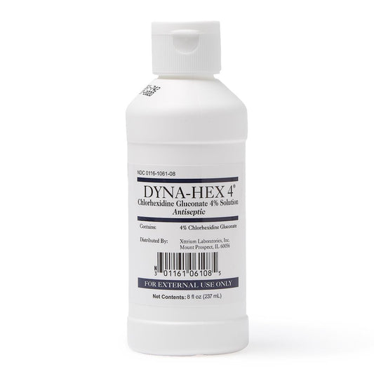 DynaHex 4% CHG Antiseptic, 8oz Bottle