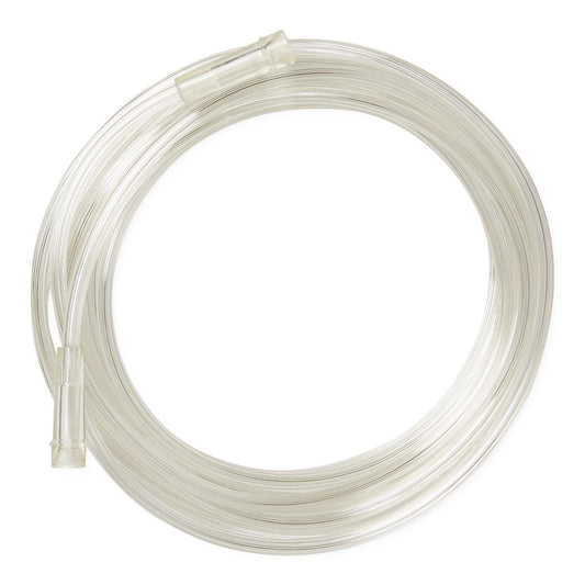 Clear Crush-Resistant Oxygen Tubing, 50', Standard Connector