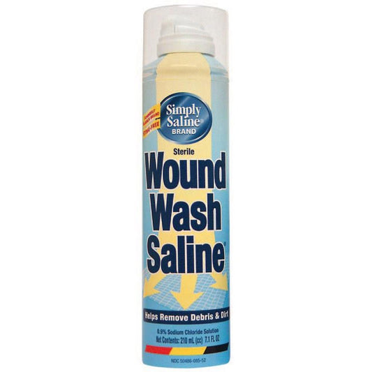 Saline Wound Wash Spray, 7.1 oz
