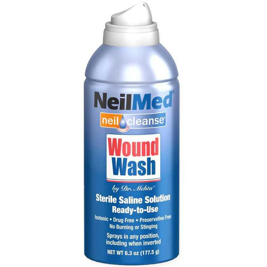 NeilMed Saline Wound Wash, 6.3oz